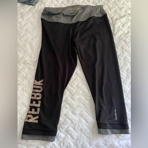 Reebok capri work out pants